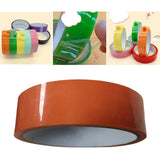 Maxbell Funny Sticky Ball Tapes Supplies Handmade Crafts 10M for Relaxing Party Art Red