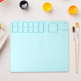 Maxbell Silicone Craft Mat Countertop Protector DIY Washable for Crafting Painting Blue