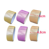 Maxbell 6 Pieces Sticky Ball Rolling Tape 4.8cm 6cm Width Colored Tapes Bulk Game StyleA
