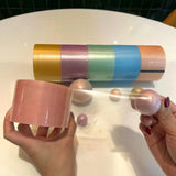Maxbell 6 Pieces Sticky Ball Rolling Tape 4.8cm 6cm Width Colored Tapes Bulk Game StyleA