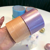 Maxbell 6 Pieces Sticky Ball Rolling Tape 4.8cm 6cm Width Colored Tapes Bulk Game StyleA