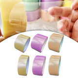 Maxbell 6 Pieces Sticky Ball Rolling Tape 4.8cm 6cm Width Colored Tapes Bulk Game StyleA