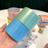Maxbell 6 Pieces Sticky Ball Rolling Tape 4.8cm 6cm Width Colored Tapes Bulk Game StyleC