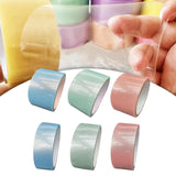 Maxbell 6 Pieces Sticky Ball Rolling Tape 4.8cm 6cm Width Colored Tapes Bulk Game StyleC