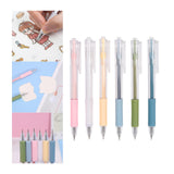 Maxbell 6Pcs Portable Paper Cutter Pen Utility Knife Craft Cutting Tool for Carving