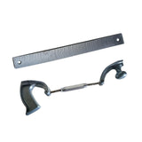 Maxbell Steel Body File with Adjustable Holder Automotive Polishing Tool Hand Tool Middle Grain