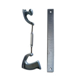 Maxbell Steel Body File with Adjustable Holder Automotive Polishing Tool Hand Tool Middle Grain