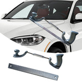 Maxbell Steel Body File with Adjustable Holder Automotive Polishing Tool Hand Tool Middle Grain