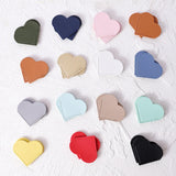 Maxbell 6x PU Leather Heart Bookmarks Book Markers Birthday Gift Book Lovers Style A