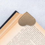 Maxbell 6x PU Leather Heart Bookmarks Book Markers Birthday Gift Book Lovers Style A
