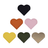 Maxbell 6x PU Leather Heart Bookmarks Book Markers Birthday Gift Book Lovers Style C