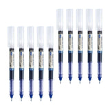 Maxbell 10x Classic Roller Ball Pens 0.5mm Fine Point Printing Adults Writing Blue