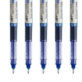 Maxbell 10x Classic Roller Ball Pens 0.5mm Fine Point Printing Adults Writing Blue