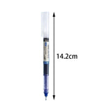 Maxbell 10x Classic Roller Ball Pens 0.5mm Fine Point Printing Adults Writing Blue