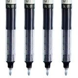 Maxbell 10x Classic Roller Ball Pens 0.5mm Fine Point Printing Adults Writing Black