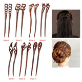Maxbell Hair Chopsticks Hairpin Hair Sticks for Girls Wedding Hair Accessories StyleA