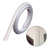 Maxbell Wall Border Line Sticker Floor Ornament Accessories Waistline Skirting Width 1.5cm