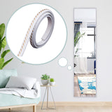 Maxbell Wall Border Line Sticker Floor Ornament Accessories Waistline Skirting Width 1.5cm
