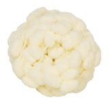 Maxbell Pom Pom Chunky Yarn Arm Knitting Pillow Blanket Rug Making Hand Knit Garland Beige