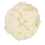 Maxbell Pom Pom Chunky Yarn Arm Knitting Pillow Blanket Rug Making Hand Knit Garland Beige