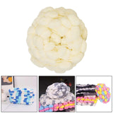 Maxbell Pom Pom Chunky Yarn Arm Knitting Pillow Blanket Rug Making Hand Knit Garland Beige