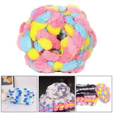 Maxbell Pom Pom Chunky Yarn Arm Knitting Pillow Blanket Rug Making Hand Knit Garland Pink Blue Yellow