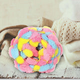 Maxbell Pom Pom Chunky Yarn Arm Knitting Pillow Blanket Rug Making Hand Knit Garland Pink Blue Yellow