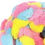 Maxbell Pom Pom Chunky Yarn Arm Knitting Pillow Blanket Rug Making Hand Knit Garland Pink Blue Yellow