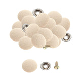 Maxbell 50x Car Roof Repair Button Easy Installation Fixed Buckle for Trucks SUV Beige