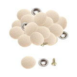 Maxbell 50x Car Roof Repair Button Easy Installation Fixed Buckle for Trucks SUV Beige