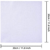 Maxbell Sewing Fabric Needlework Canvas Needlepoint White Crafts Cross Stitch Cloth 30cmx30cm