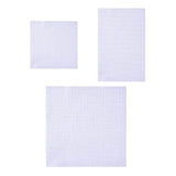 Maxbell Sewing Fabric Needlework Canvas Needlepoint White Crafts Cross Stitch Cloth 30cmx30cm