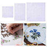 Maxbell Sewing Fabric Needlework Canvas Needlepoint White Crafts Cross Stitch Cloth 30cmx30cm