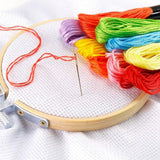 Maxbell Sewing Fabric Needlework Canvas Needlepoint White Crafts Cross Stitch Cloth 30cmx45cm