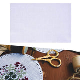 Maxbell Sewing Fabric Needlework Canvas Needlepoint White Crafts Cross Stitch Cloth 30cmx45cm