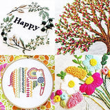 Maxbell Sewing Fabric Needlework Canvas Needlepoint White Crafts Cross Stitch Cloth 50cmx50cm