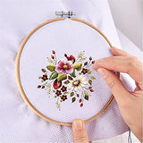 Maxbell Sewing Fabric Needlework Canvas Needlepoint White Crafts Cross Stitch Cloth 50cmx50cm
