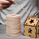 Maxbell Jute Rope Hemp Rope Twisted Sisal Rope for Cat Scratching Post Toy Repairing 8mm