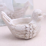 Maxbell Resin Bird Candle Holder Craft Creative Collectable for Wedding Table Cafe