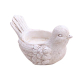 Maxbell Resin Bird Candle Holder Craft Creative Collectable for Wedding Table Cafe