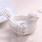 Maxbell Resin Bird Candle Holder Craft Creative Collectable for Wedding Table Cafe