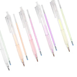 Maxbell 6Pcs Dot Glue Pen with 6 Refills Professional Press Pen for Scrapbooking