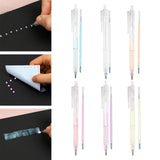 Maxbell 6Pcs Dot Glue Pen with 6 Refills Professional Press Pen for Scrapbooking