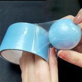 Maxbell Sticky Ball Tape Interesting Adhesive Educational for Children Adult Party Orange