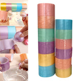 Maxbell 12Pcs Creative Sticky Ball Rolling Tape Game Crafts for Home Children Adult
