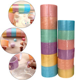 Maxbell 12Pcs Creative Sticky Ball Rolling Tape Game Crafts for Home Children Adult