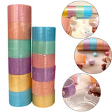 Maxbell 12Pcs Creative Sticky Ball Rolling Tape Game Crafts for Home Children Adult
