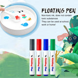 Maxbell 4Pcs Magical Water Painting Pens Doodle Drawing Pens Floating Ink Pens