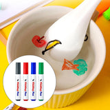 Maxbell 4Pcs Magical Water Painting Pens Doodle Drawing Pens Floating Ink Pens