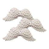 Maxbell 3 Pieces Car Wings Shaped Pendant Ornament Simple for Office Wardrobes
